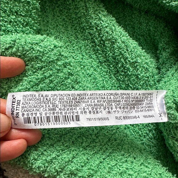 Zara Vibrant Green Turtleneck Sweater - Picture 4 of 6